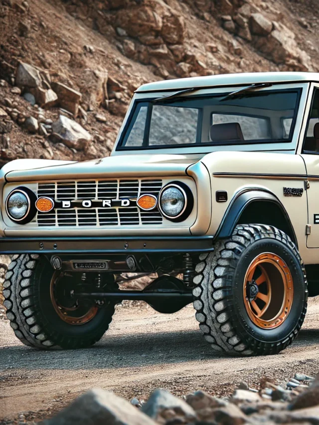 Ford Sues Restoration Company for Transforming New Broncos into Classic Versions